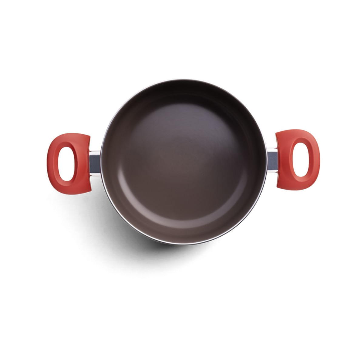 Jogo de Panelas Brinox Antiaderente Ceramic Life 5 Peças Optima com Indução Vermelho Carmin - Imagem 9