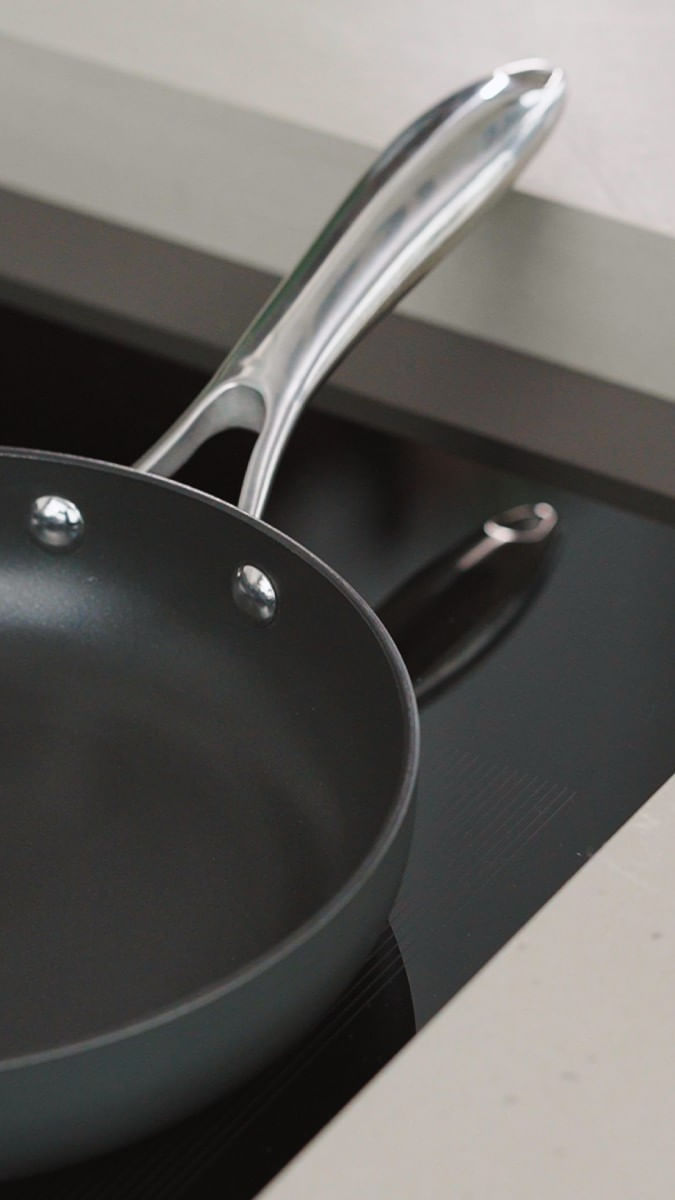 Frigideira de Indução Brinox Diamond Ø24cm 1,9L Antiaderente Pro-Flon Premium Preta - Imagem 7