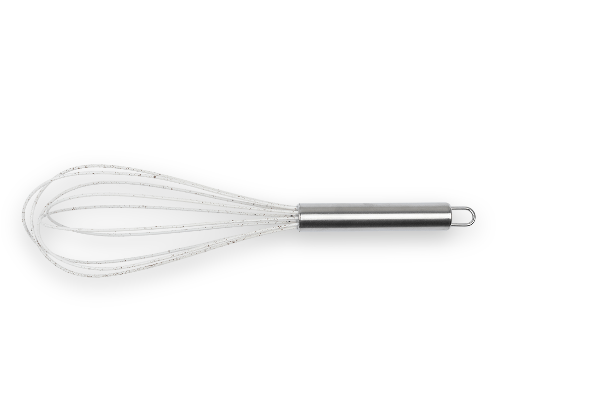 Fouet Fio Inox com Silicone Brinox Duo 30cm Vanilla