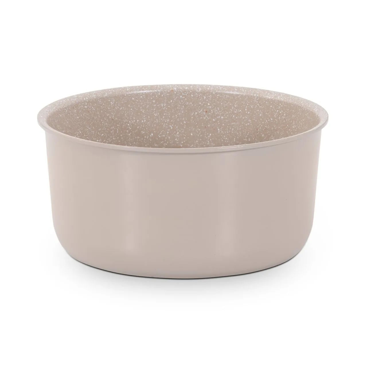 Jogo de Panelas Empilhável Brinox Fit 10 Peças Antiaderente Ceramic Life, Cabo Removível e Fundo de Indução - Areia - Imagem 15