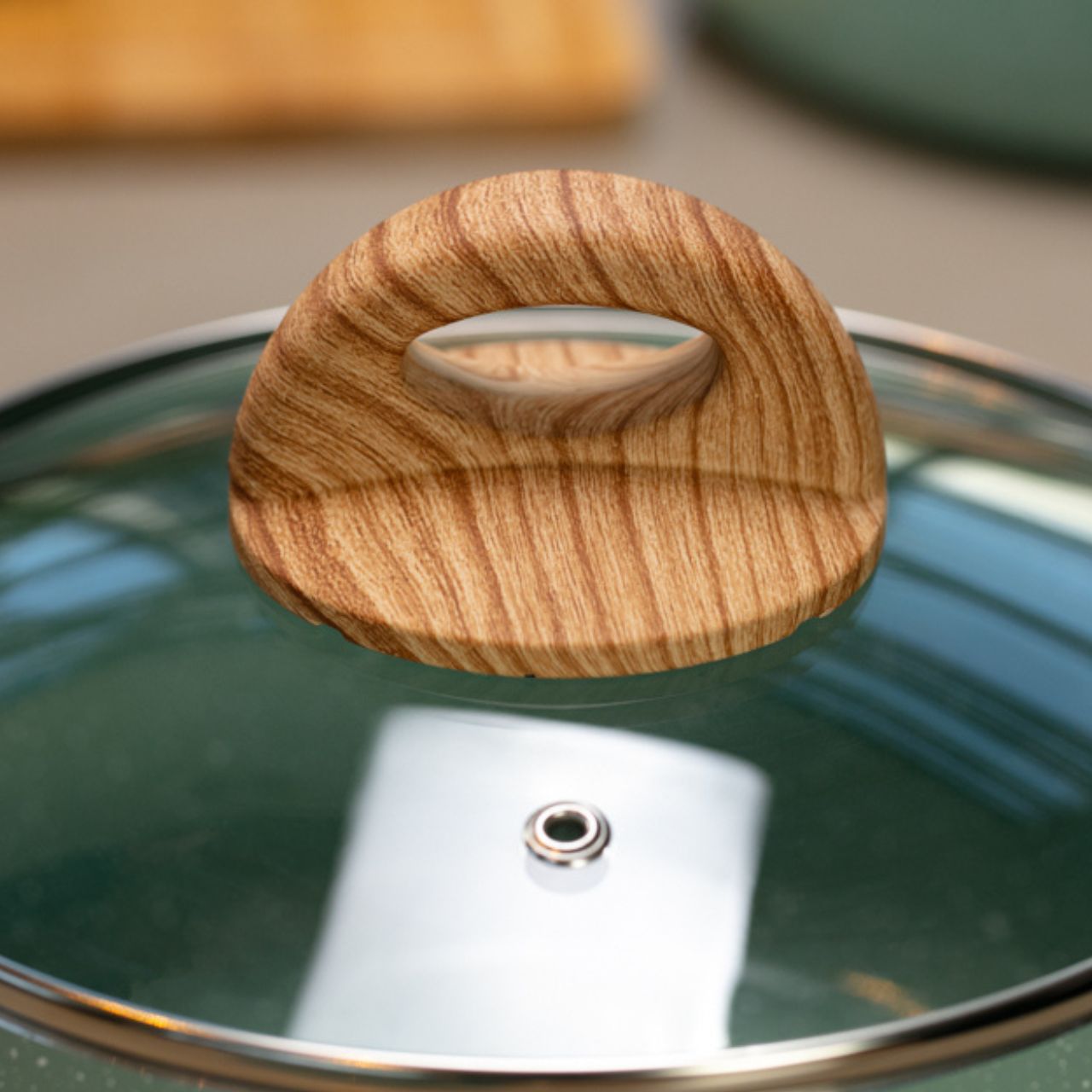 Caçarola de Indução com Tampa Brinox Botanika Antiaderente Ceramic Life Ø22cm 3,5 Litros - Imagem 3