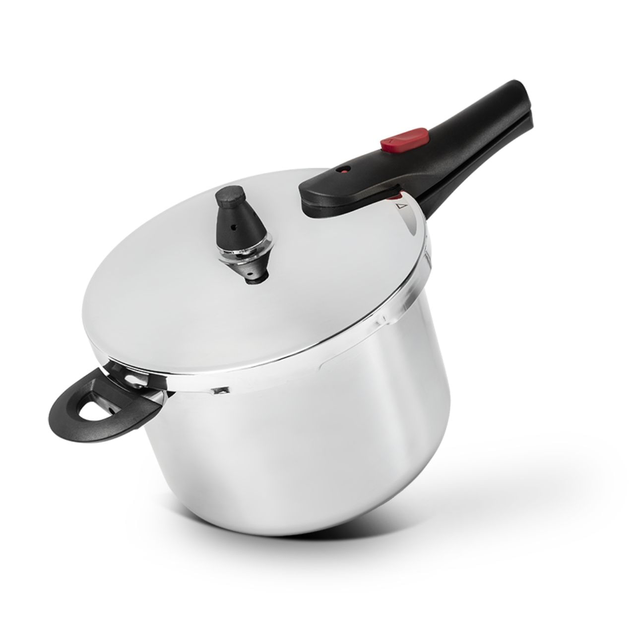 Panela de Pressão Inox Brinox Ultra com Fundo Triplo 6 Litros Ø22cm com 4 Dispositivos de Segurança - Imagem 2