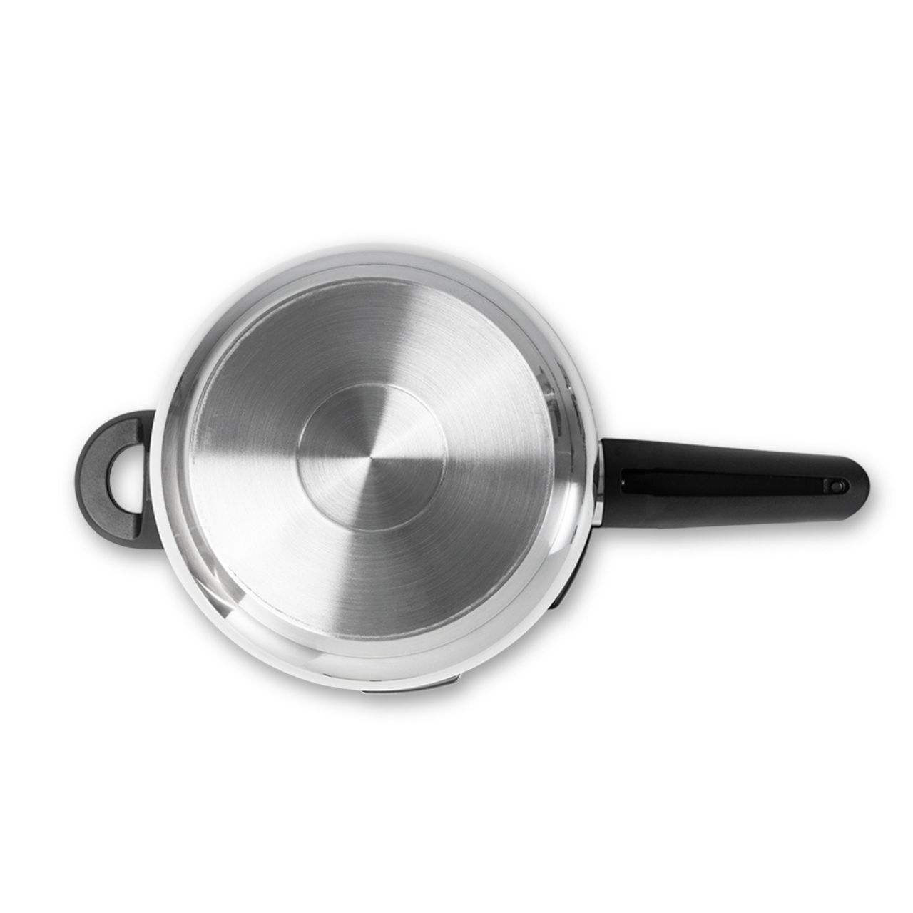 Panela de Pressão Inox Brinox Ultra com Fundo Triplo 6 Litros Ø22cm com 4 Dispositivos de Segurança - Imagem 3