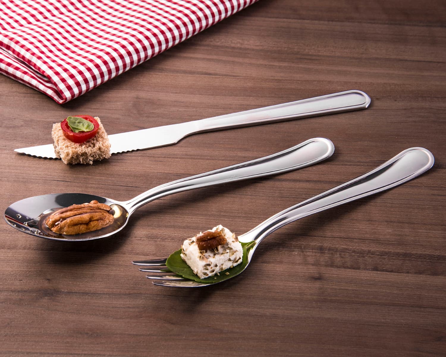 Faqueiro Brinox Módena 42 Peças Aço Inoxidável - Imagem 5