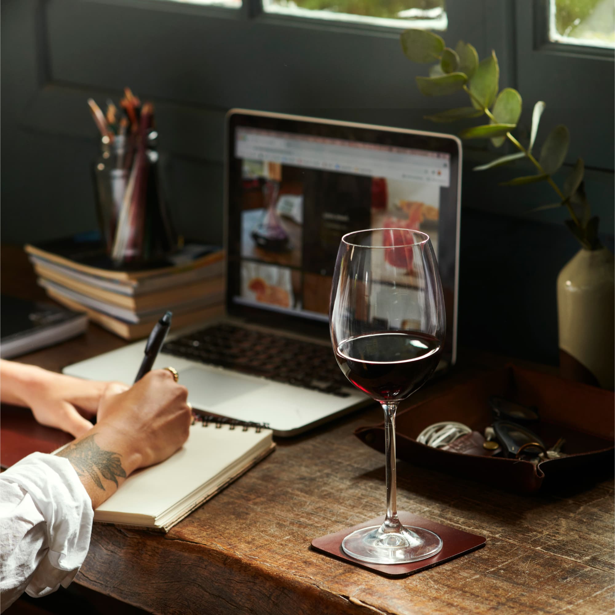 Jogo de Taças para Vinho Tinto em Cristal Bohemia 450ml Haus Concept Fizzy - Imagem 5