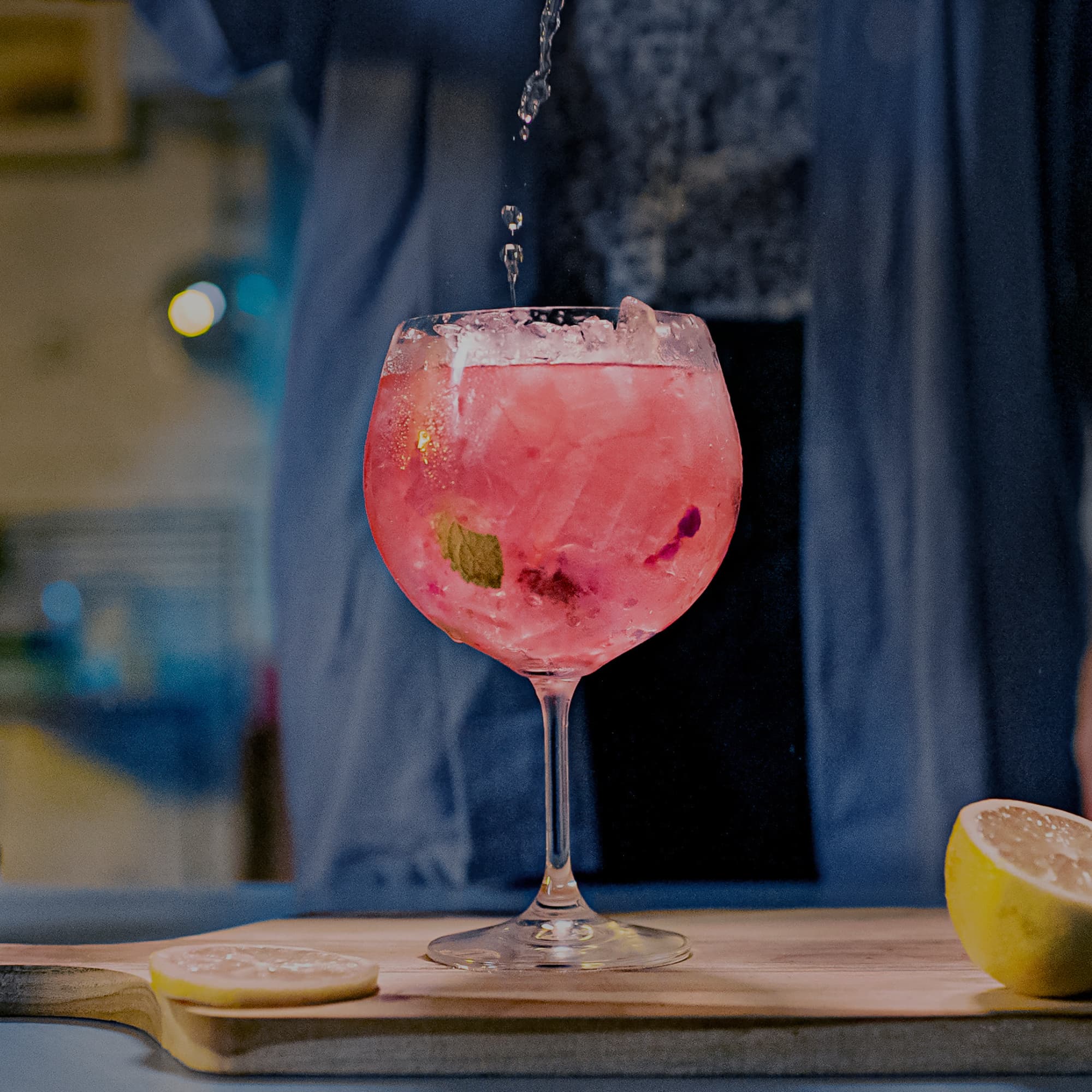 Jogo de 6 Taças para Gin Tônica em Cristal Bohemia 600 ml Haus Concept Fizzy - Imagem 3