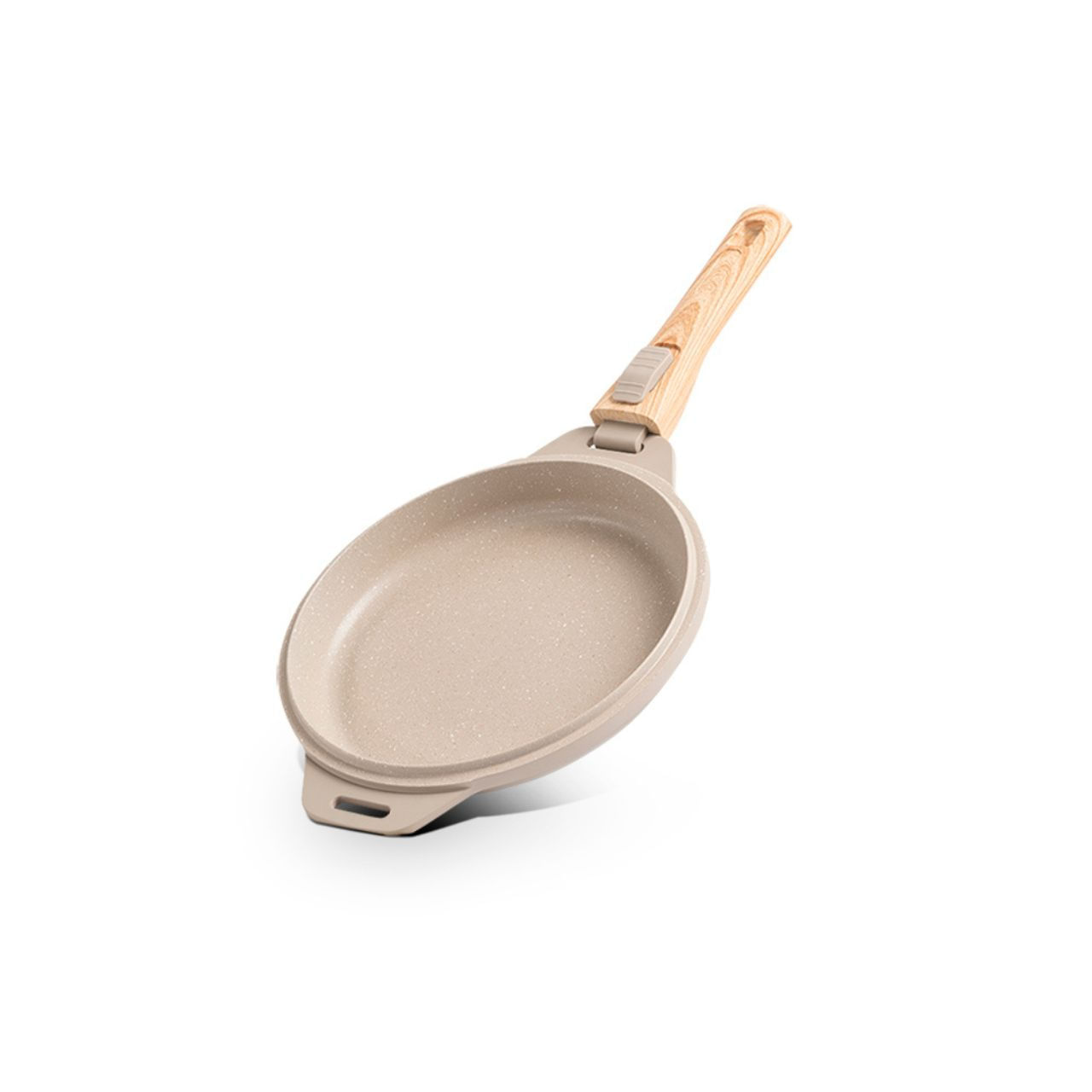 Jogo de Panelas Empilhável Brinox Loft 7 Peças Antiaderente Ceramic Life, Cabo Removível e Fundo de Indução - Areia - Imagem 17