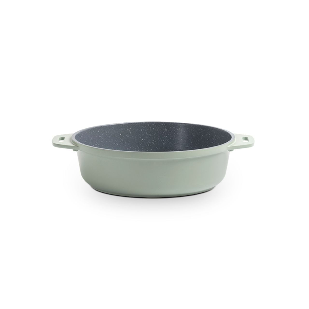 Jogo de Panelas Empilhável Brinox Loft 7 Peças Antiaderente Ceramic Life, Cabo Removível e Fundo de Indução – Verde - Imagem 19