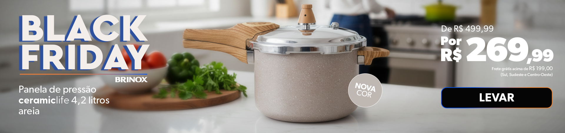 panela de pressão areia