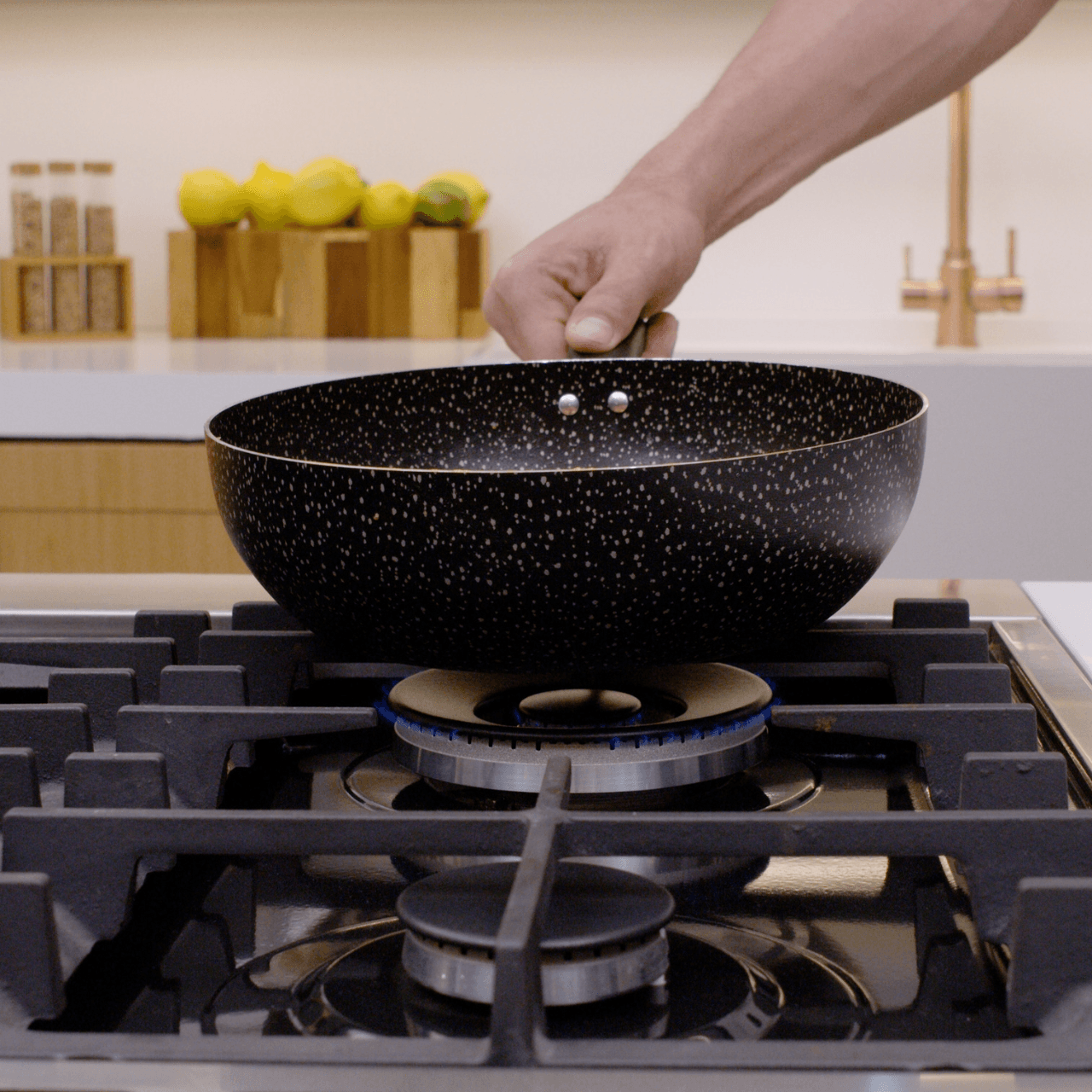 Jogo de Panelas Brinox Antiaderente Ceramic Life 6 Peças Suprema Preta - Imagem 9