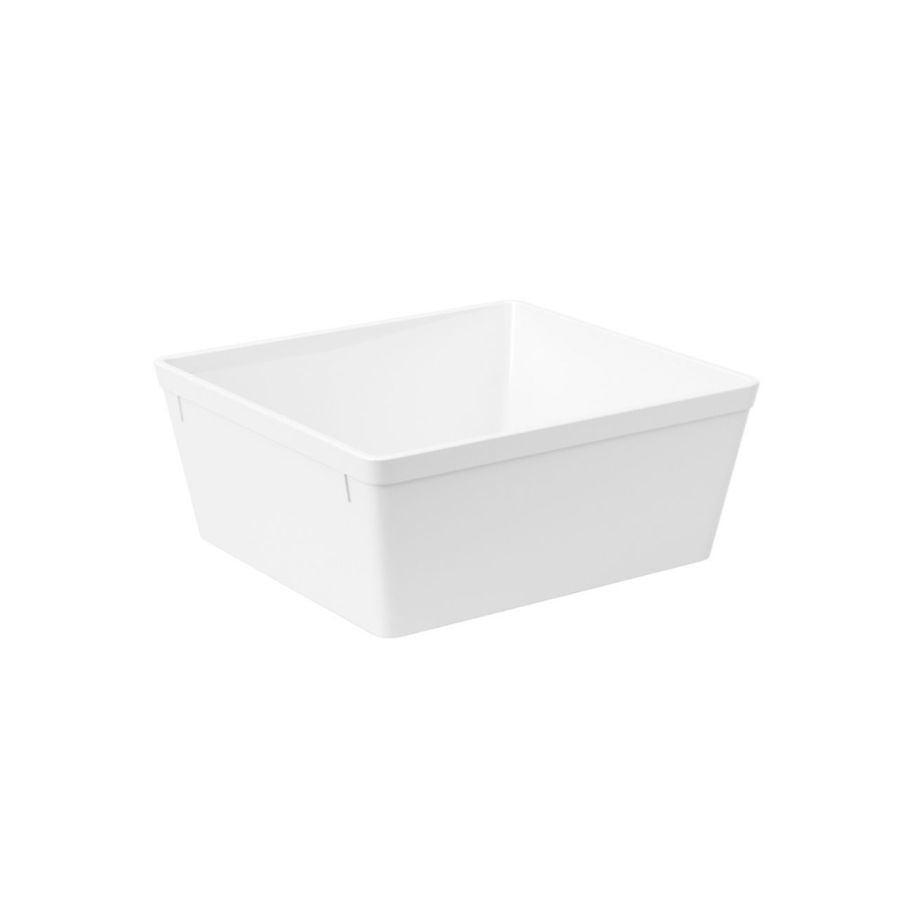 Travessa Retangular GN 1/6 18cm Coza Uno Branco