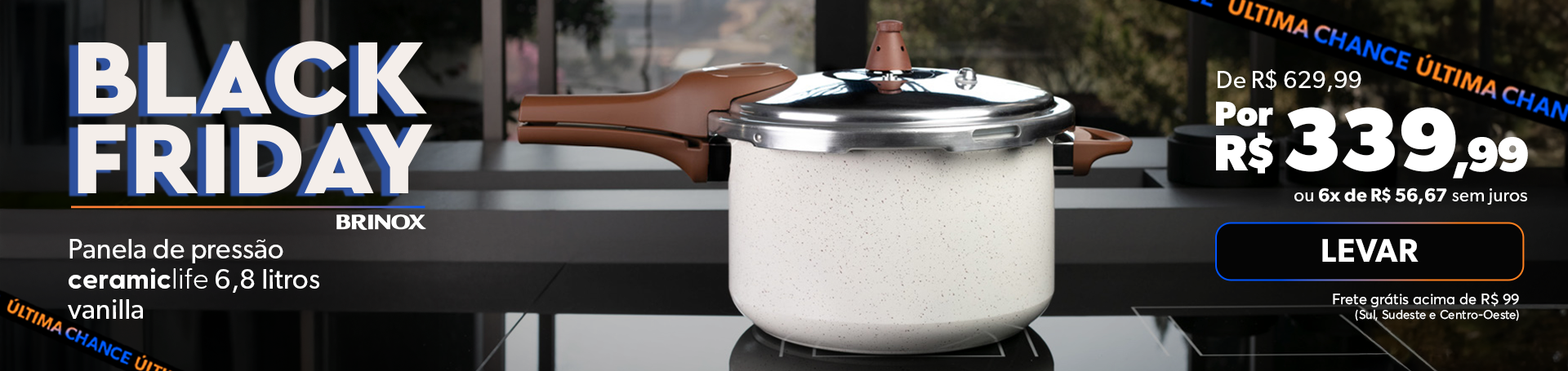 panela de pressão vanilla