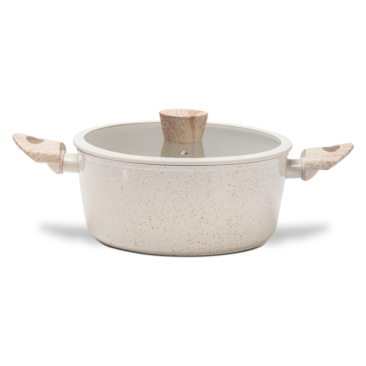 Jogo de Panelas Brinox Antiaderente Ceramic Life 4 Peças Sirius com Indução Vanilla - Imagem 3