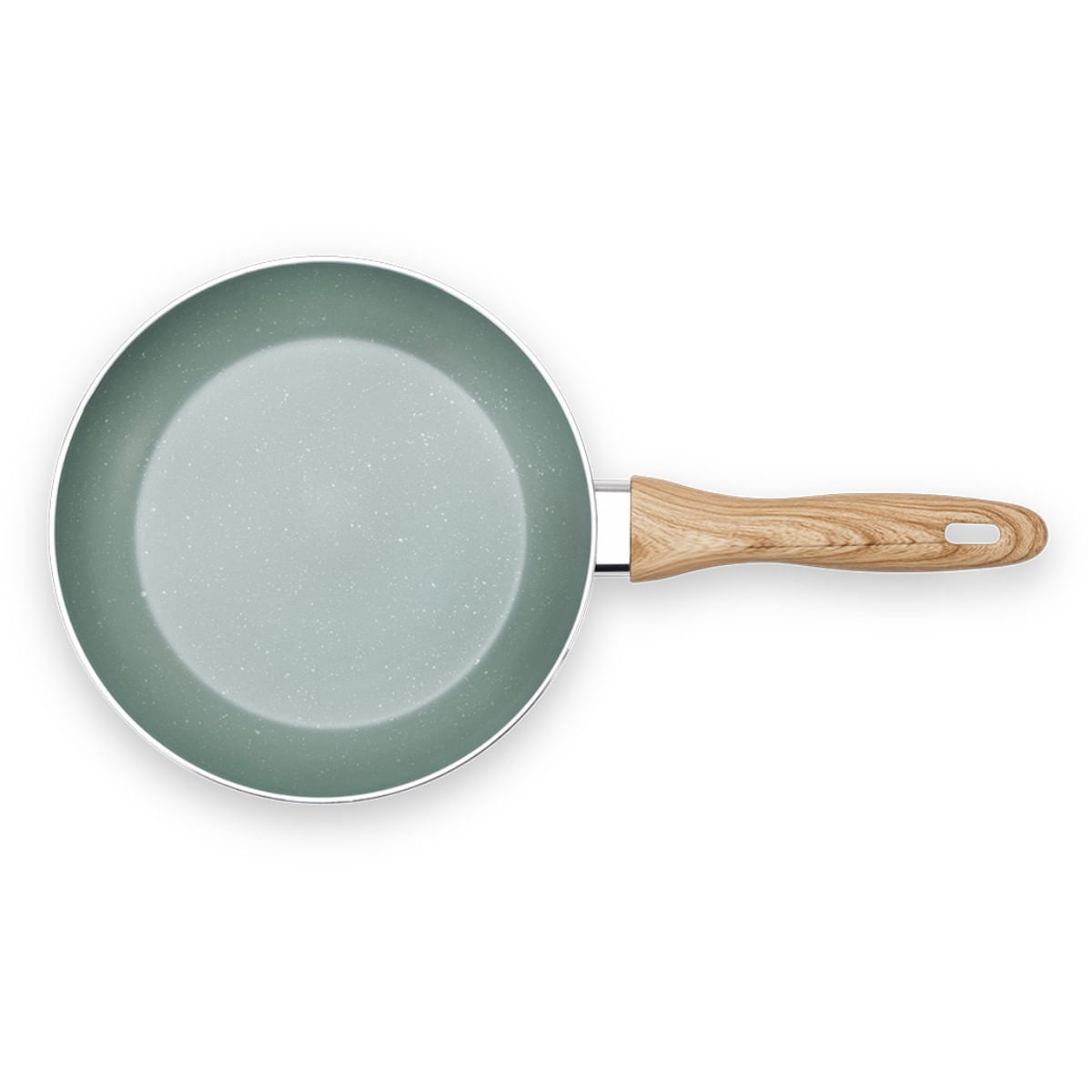 Frigideira com Indução Brinox Botanika Antiaderente Ceramic Life Ø20cm 600ml Verde - Imagem 3