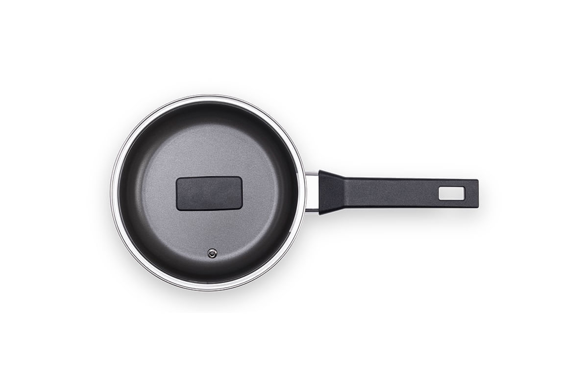 Panela com Tampa Brinox Preserve Antiaderente Ceramic Life Ø18cm 2,05 Litros Cinza - Imagem 3