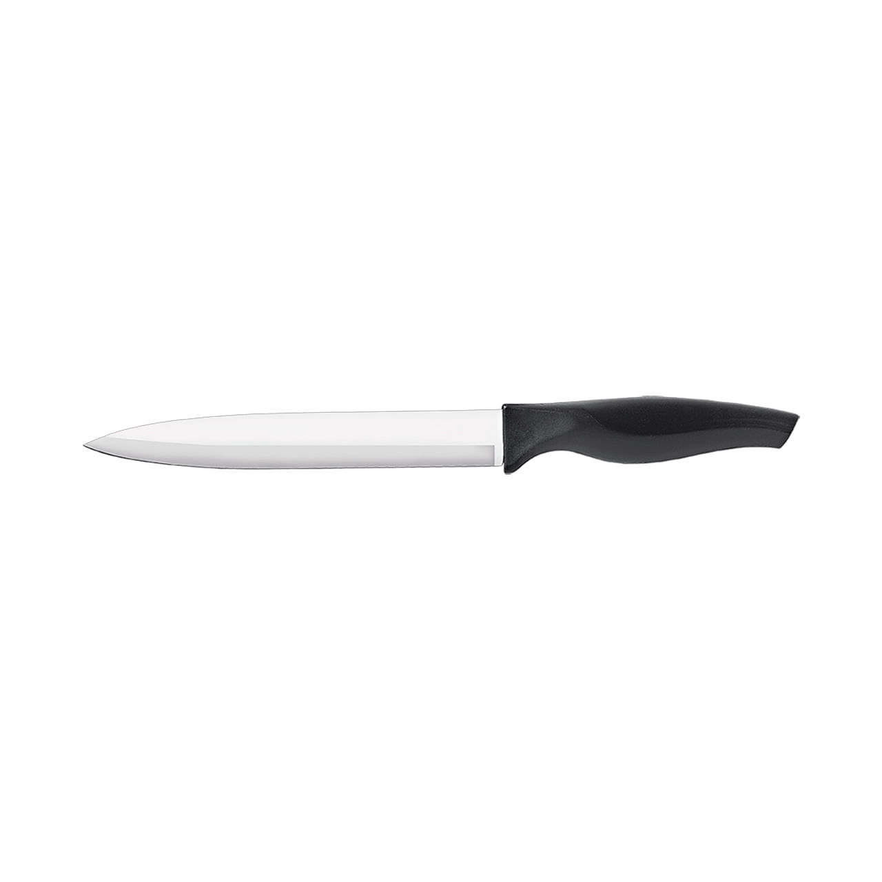 Faca para Legumes 3,5 polegadas lâmina de aço inoxidável polido e temperado cabo preto Cross Brinox ideal para todos os tipos de legumes.