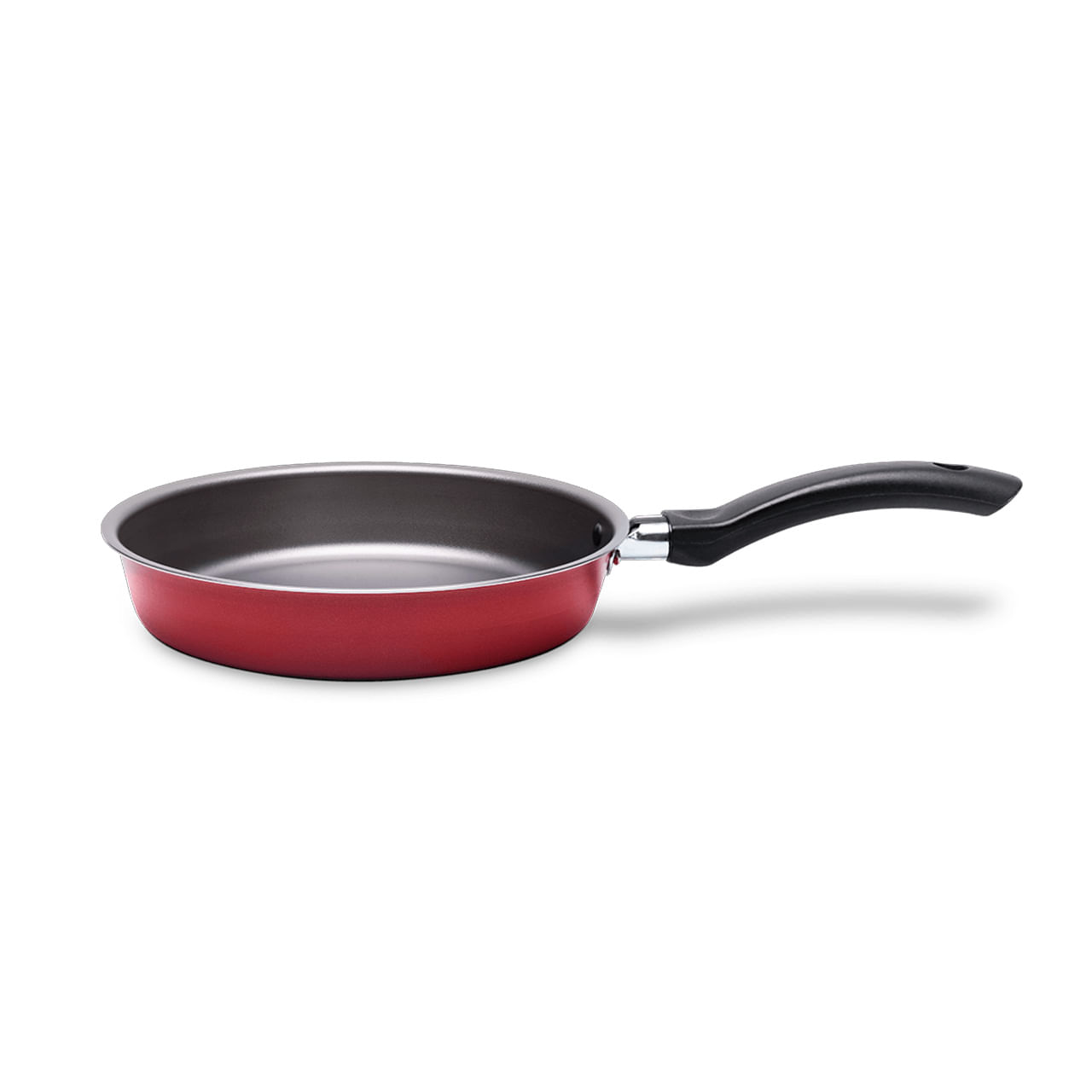 Frigideira Alta Brinox Ruby Antiaderente Pro-Flon Ø24cm 1,95 Litros Vermelha