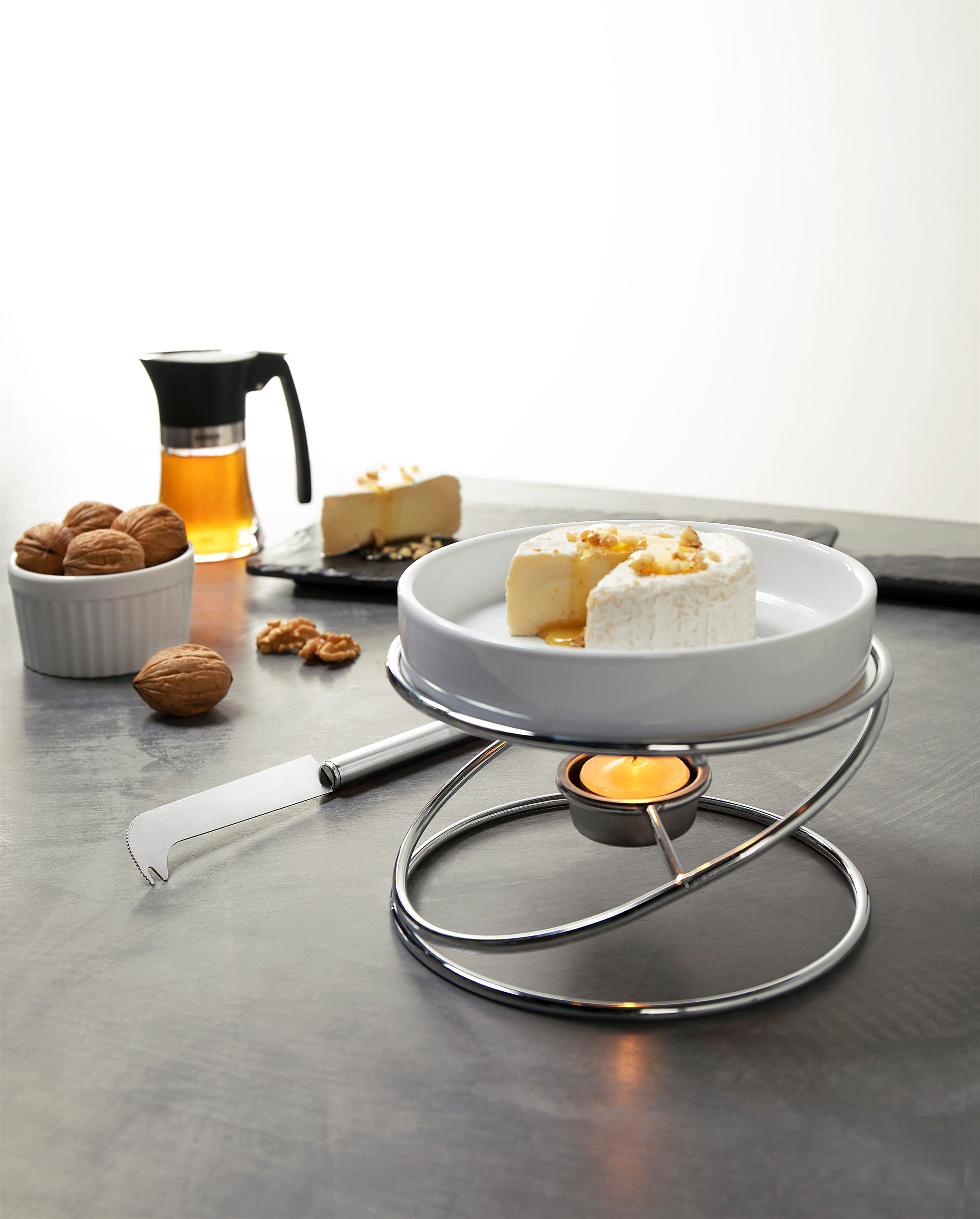 Rechaud para Queijo Brie Brinox 4 Peças - Imagem 2