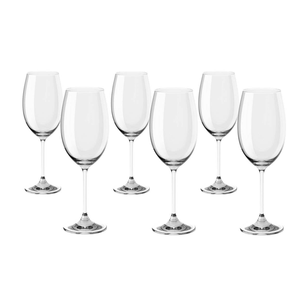 Jogo de 6 Taças para Vinho Branco em Cristal Bohemia 350ml Haus Concept Fizzy