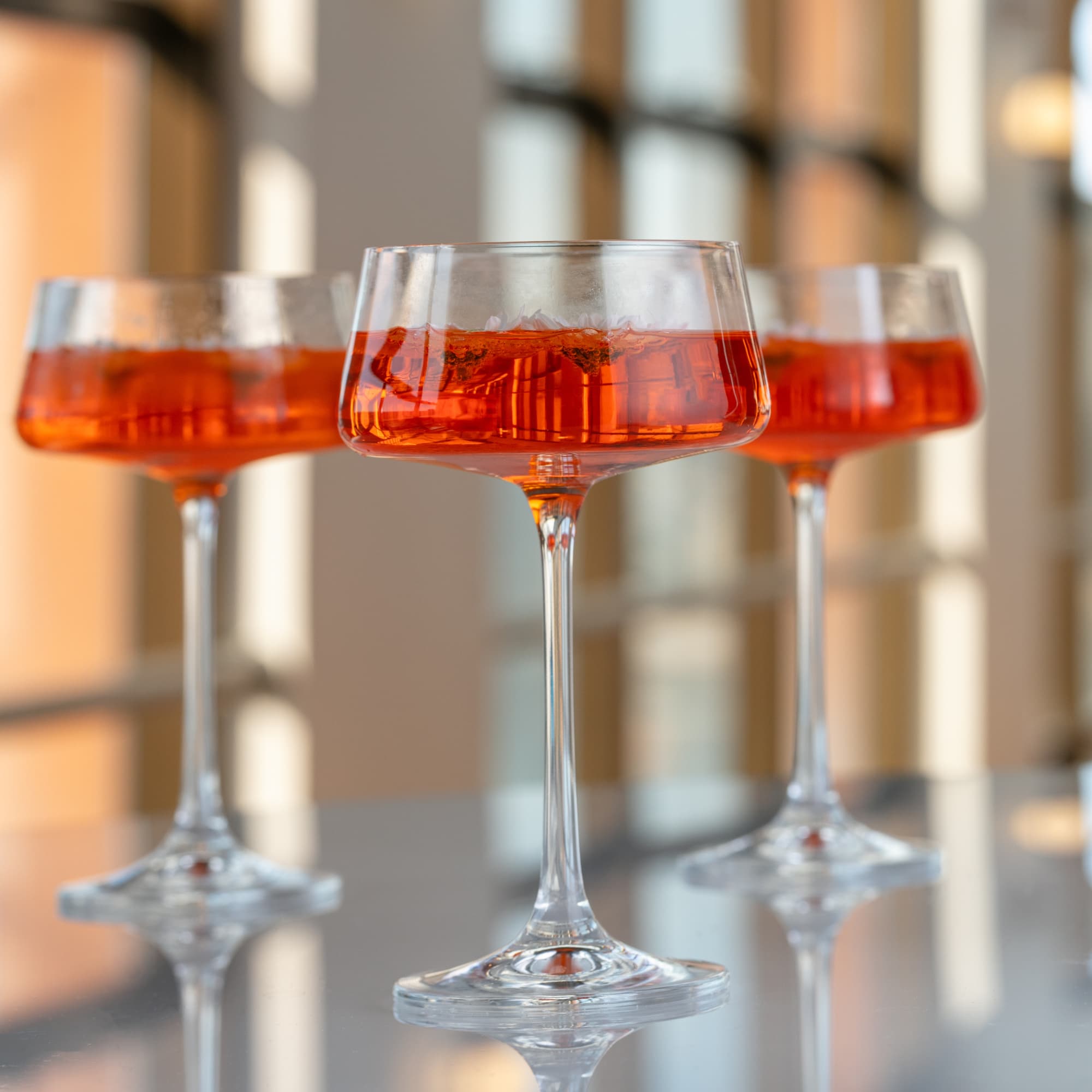 Jogo de 6 Taças para Espumante Vintage em Cristal Bohemia 220ml Haus Concept Pleasure - Imagem 4