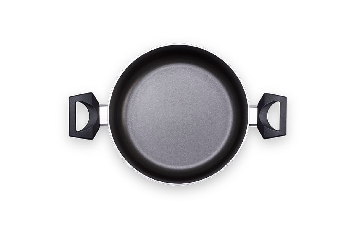 Caçarola com Tampa Brinox Preserve Antiaderente Ceramic Life Ø22cm 3,7 Litros Cinza - Imagem 4