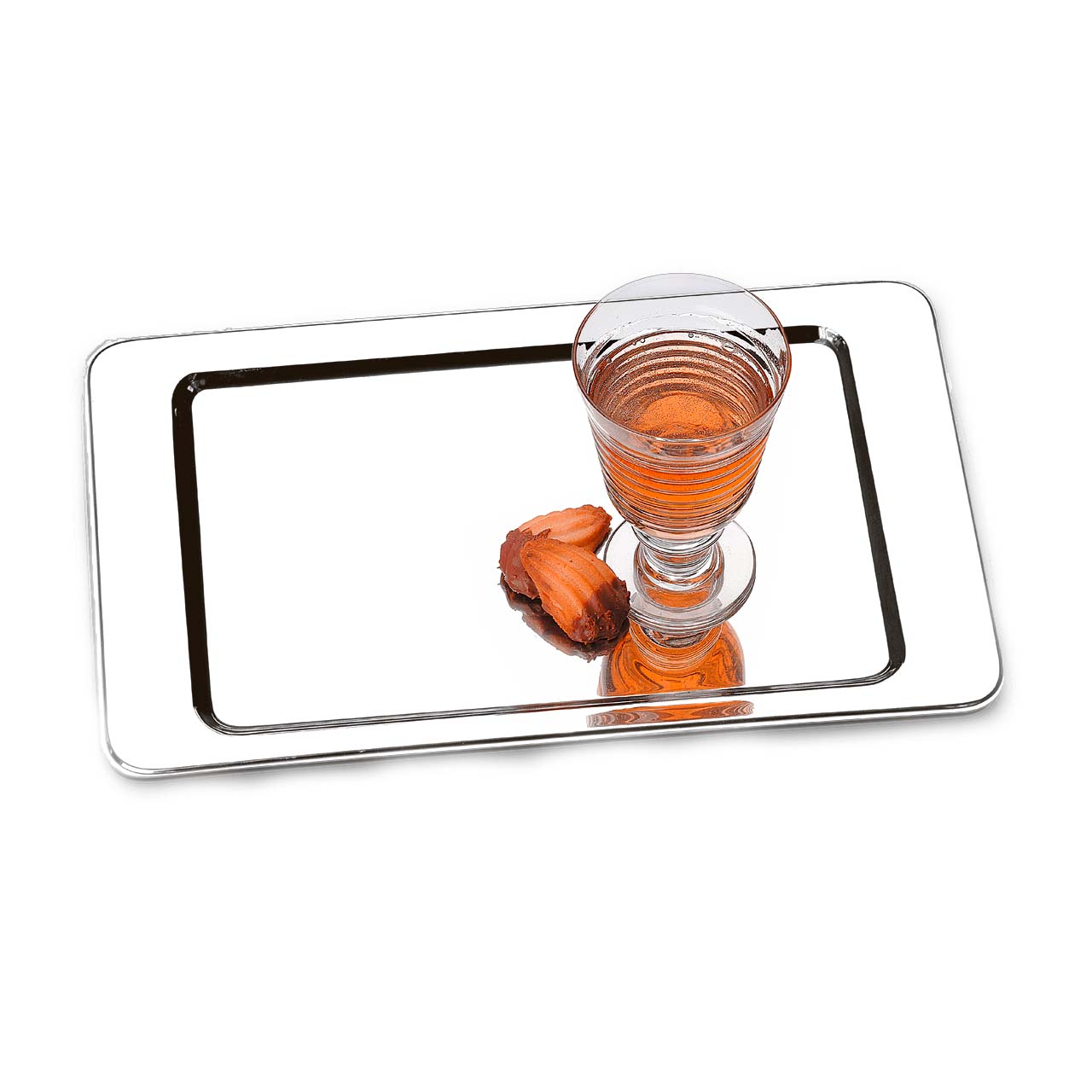 Bandeja para Servir Brinox Atina 37 x 23 cm Aço Inox