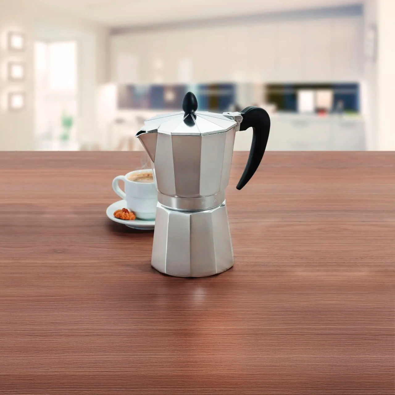 Cafeteira Italiana Brinox Verona 9 Xícaras 450 ml em Alumínio - Imagem 2