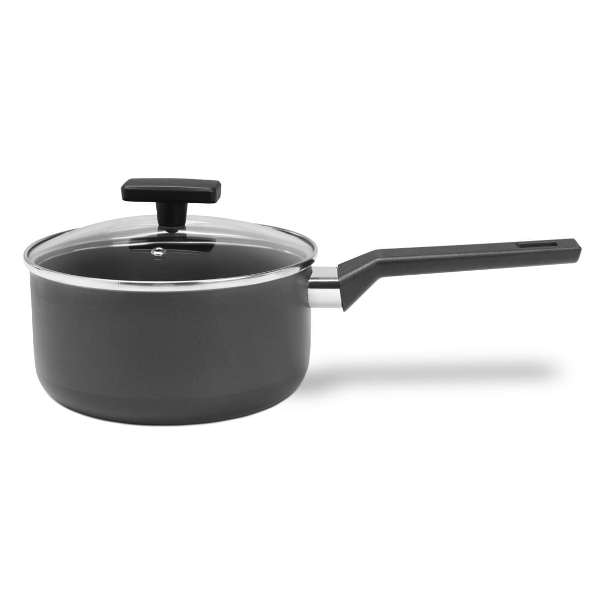 Jogo de Panelas Brinox Antiaderente Ceramic Life 5 Peças Preserve Cinza - Imagem 5