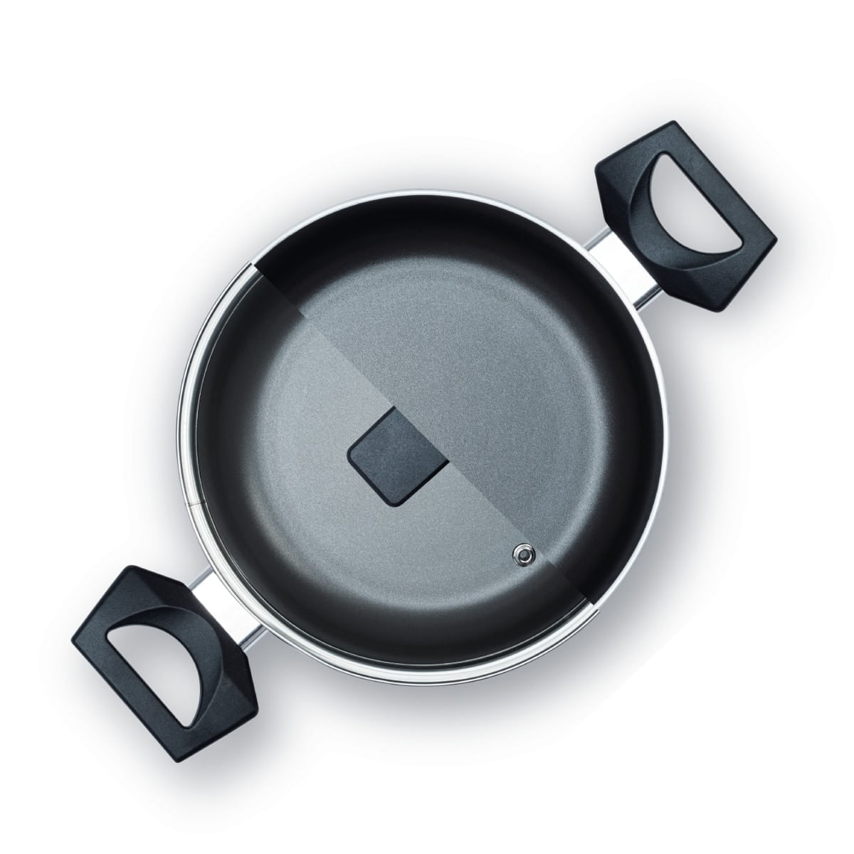 Jogo de Panelas Brinox Antiaderente Ceramic Life 7 Peças Preserve Cinza - Imagem 4