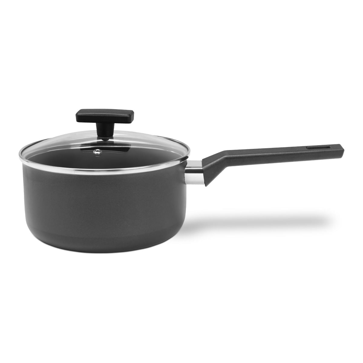 Jogo de Panelas Brinox Antiaderente Ceramic Life 7 Peças Preserve Cinza - Imagem 5