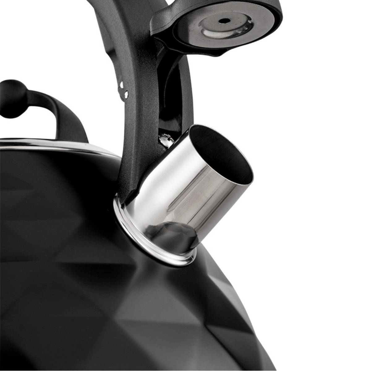 Chaleira de Inox com Indução e Apito Brinox 3 Litros Black Diamond Preto Fosco - Imagem 8