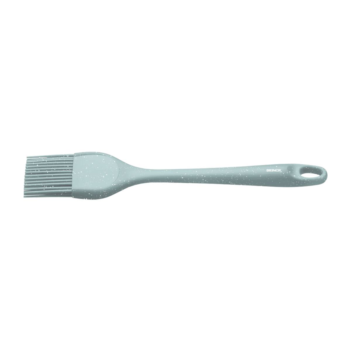 Pincel de Silicone Brinox Flex 28cm Verde