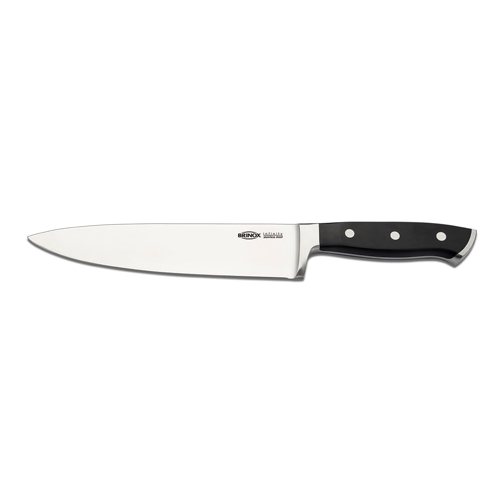 Faca Chef Brinox Infinity 10" 38,7cm Aço Inox
