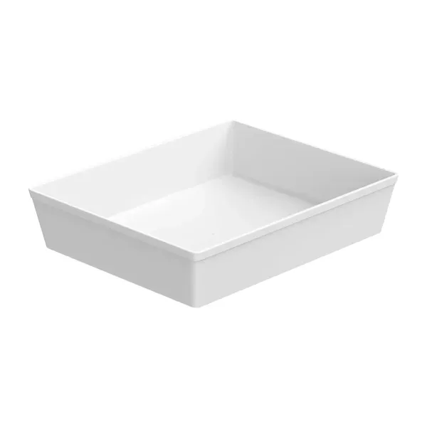 Travessa Retangular GN 1/2 32 cm Coza Uno Branco