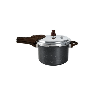 Panela de Pressão Indução Brinox Pressure Antiaderente Ceramic Life 4,2 Litros Ø20cm Granito