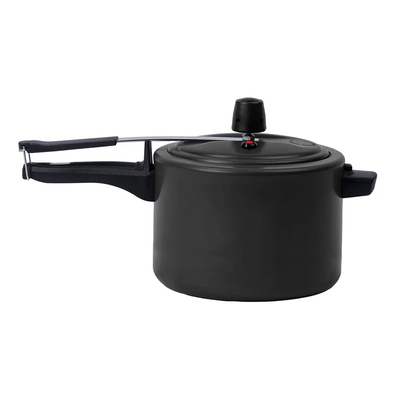 Panela de Pressão Brinox Vapt Antiaderente Ceramic Life 7,5 Litros Preto