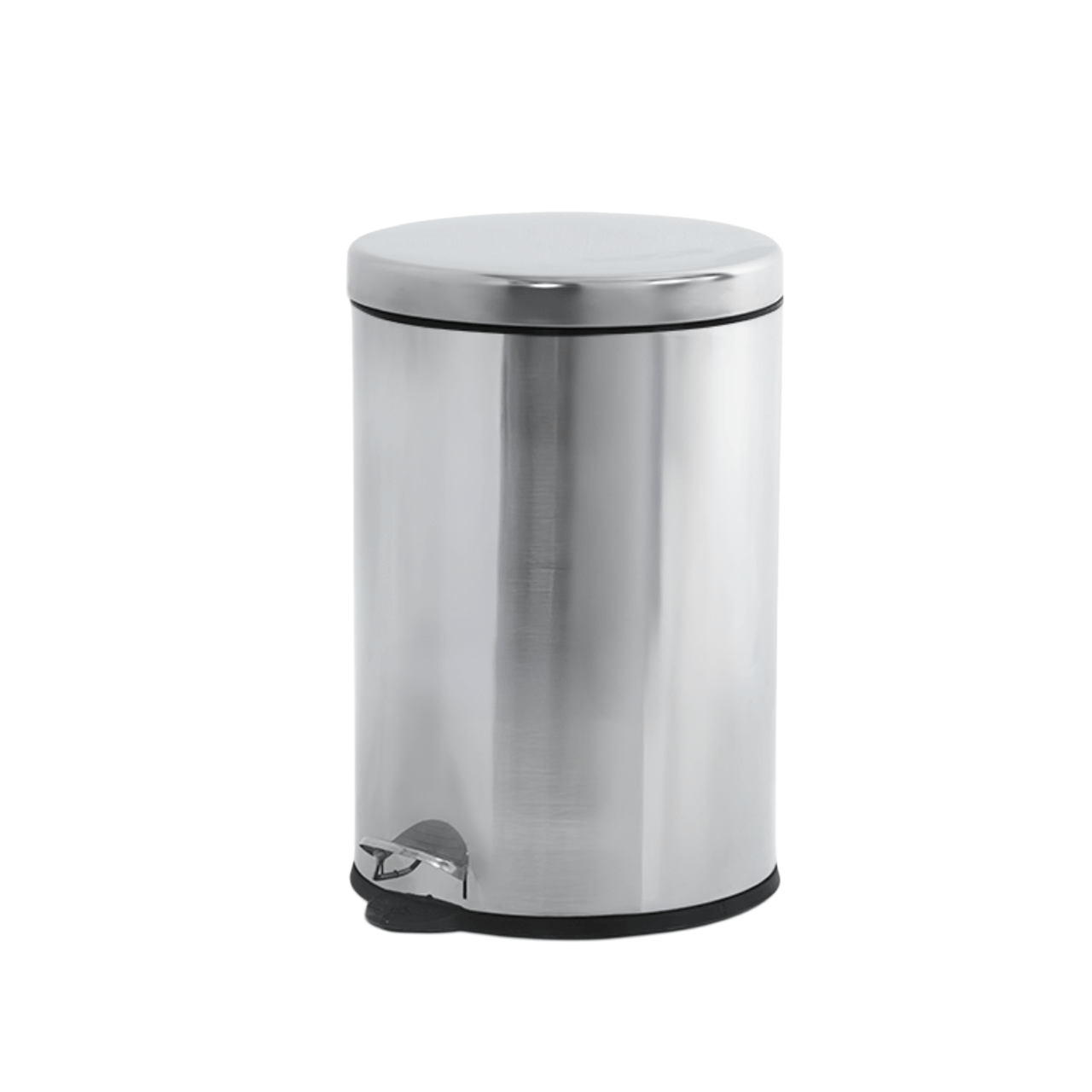 Lixeira com Tampa e Balde Brinox Decorline 20 Litros Aço Inoxidável