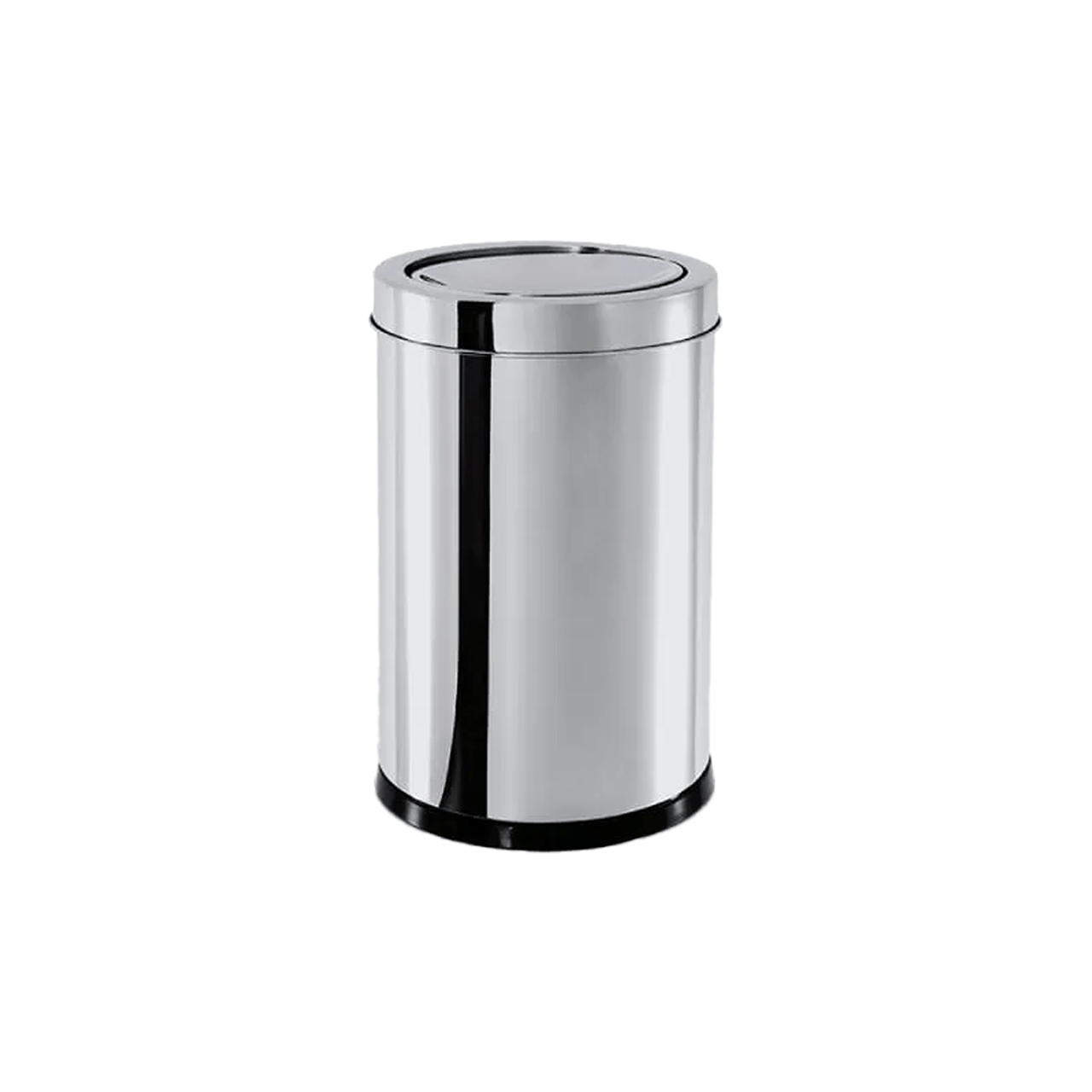Lixeira com Tampa Basculante Brinox Decorline 7,8 Litros 18,5 x 29cm Aço Inoxidável