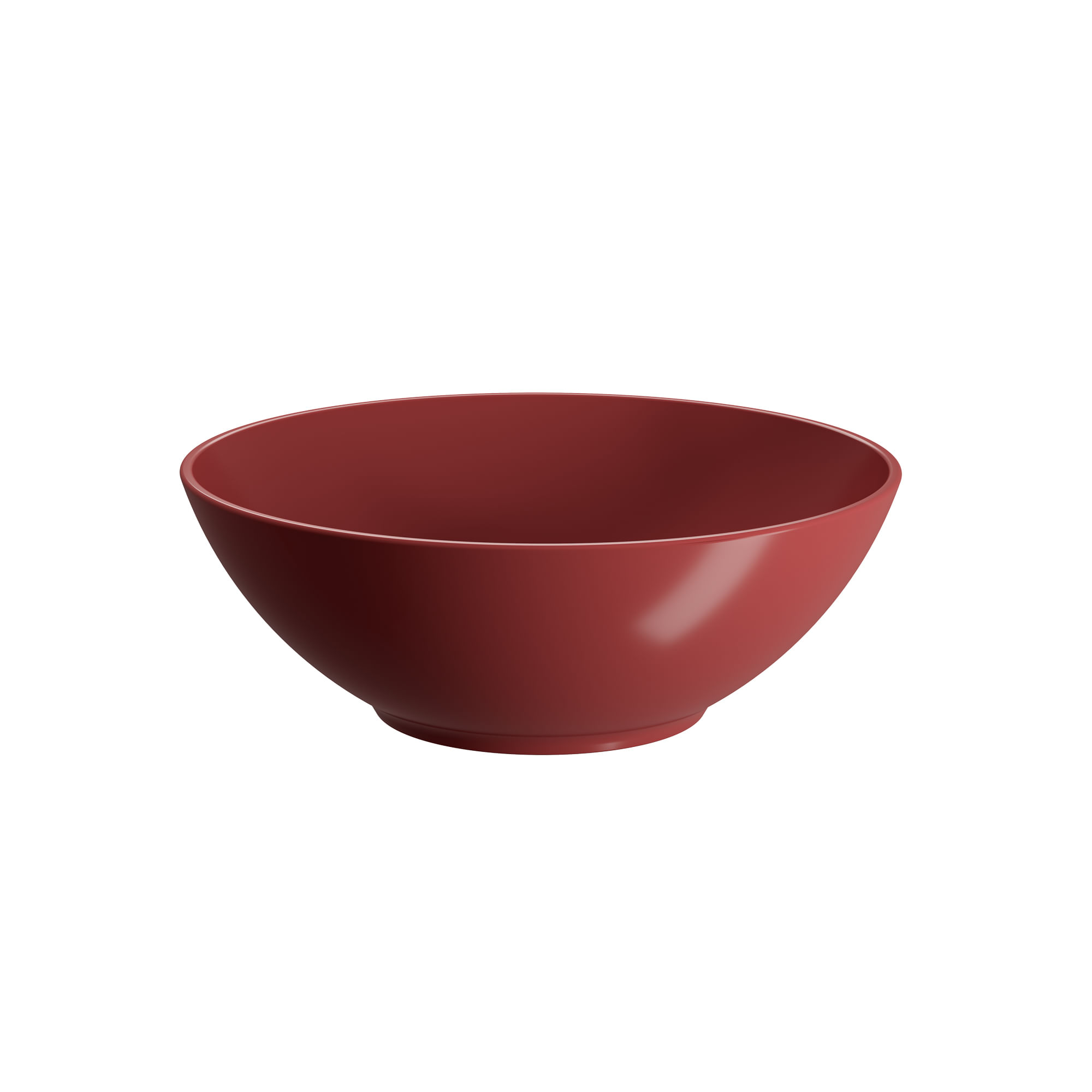 Prato Cereal Coza Cozy 500ml Vermelho Dust
