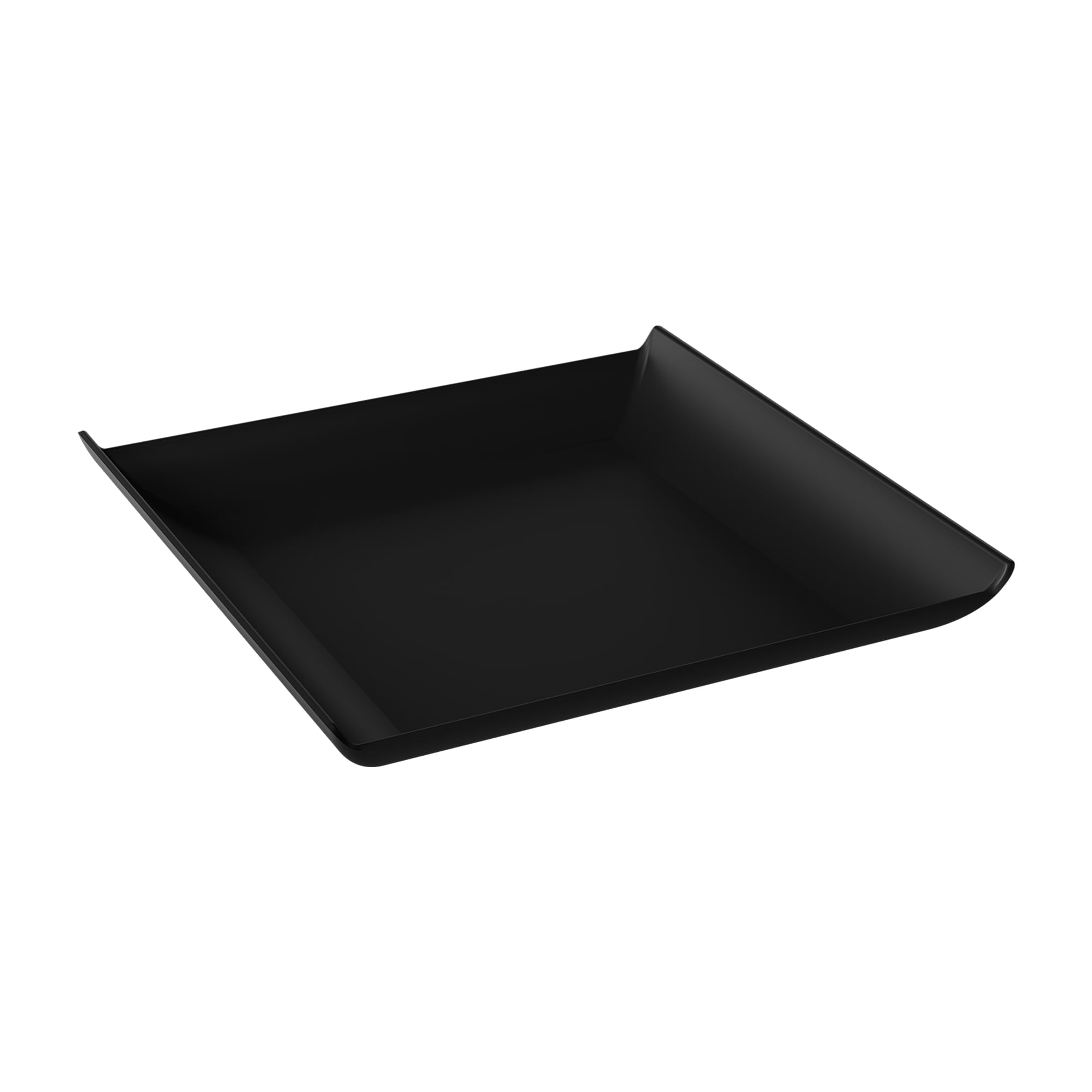Prato Quadrado Coza Cozy Grande 20,6cm Preto